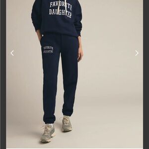 Navy favorite daughter sweatpants XS